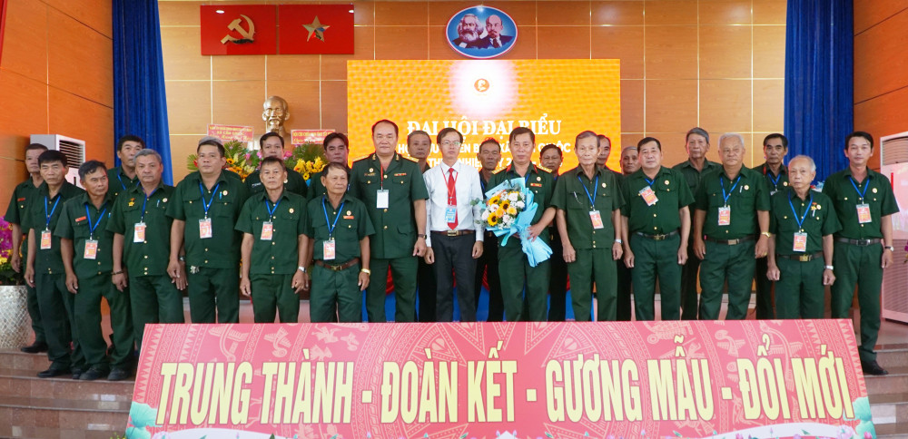 Ông Tô Ngọc Lợi giữ chức Chủ tịch Hội Cựu chiến binh xã Cần Giuộc