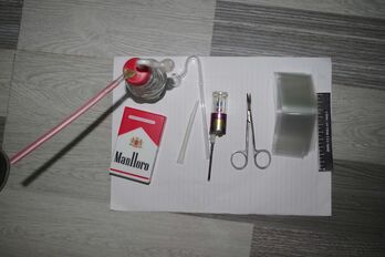 Công an xã Đức Hòa triệt xóa điểm mua bán trái phép chất ma túy