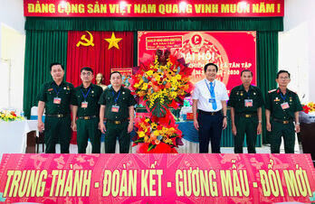 Ông Nguyễn Tấn Thành giữ chức Chủ tịch Hội Cựu chiến binh xã Tân Tập