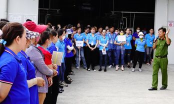 Nâng cao năng lực phòng cháy, chữa cháy ở cộng đồng