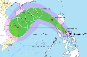 Hôm nay bão Fengshen vào Biển Đông, không khí lạnh tràn xuống miền Bắc