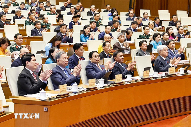 Khai mạc trọng thể Kỳ họp thứ 10, Quốc hội khóa XV