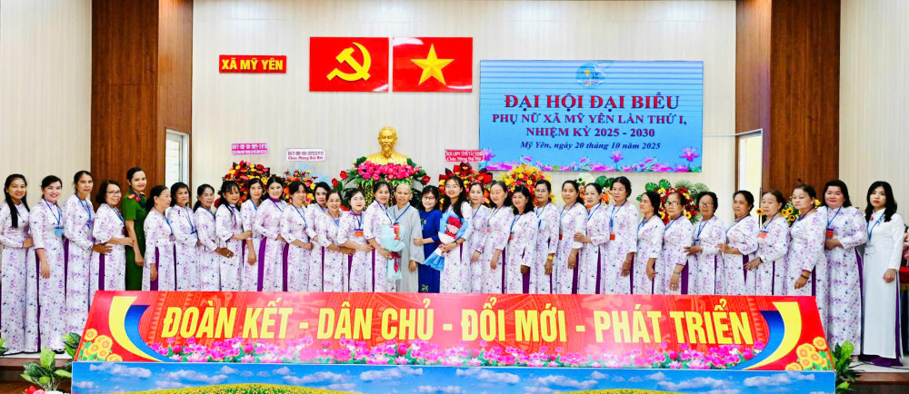 Bà Nguyễn Thị Bích Ngọc giữ chức Chủ tịch Hội Liên hiệp Phụ nữ xã Mỹ Yên