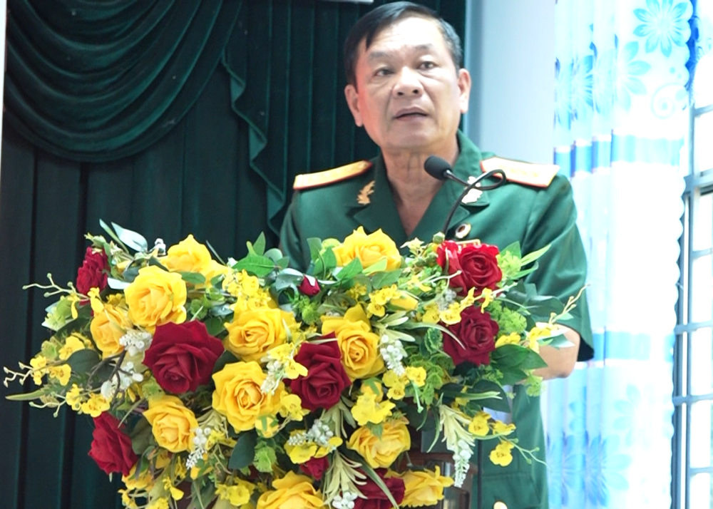 Ông Phạm Văn Bìa giữ chức Chủ tịch Hội Cựu chiến binh xã Bình Hiệp