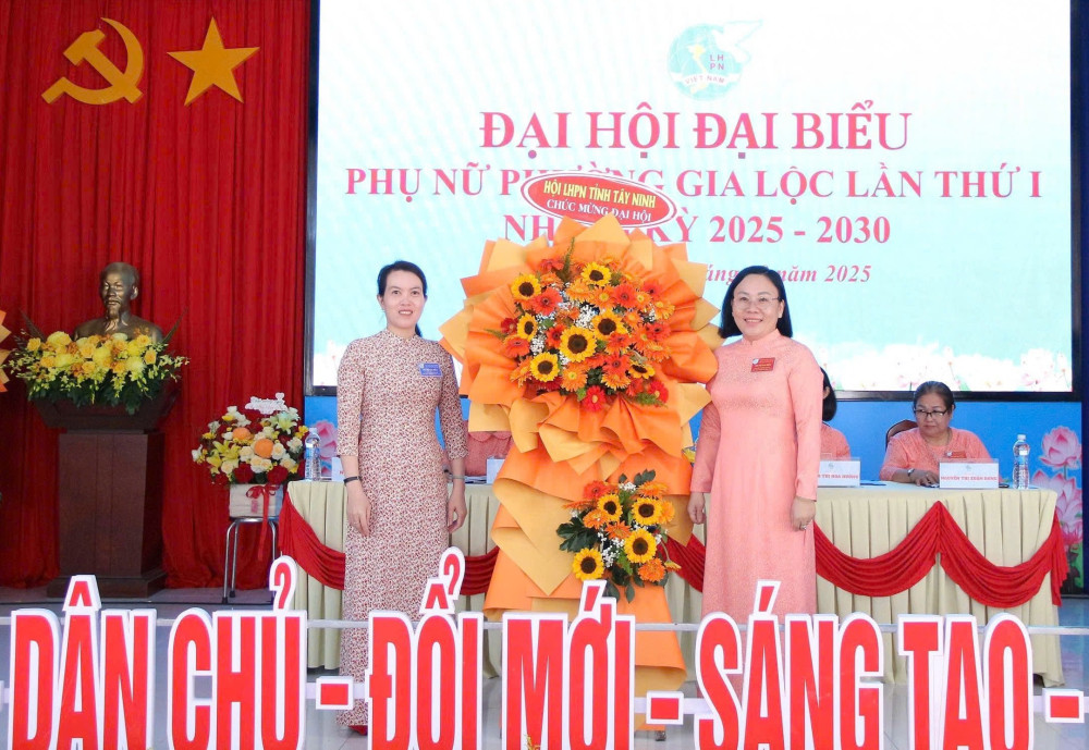 Bà Nguyễn Thị Hồng Thi giữ chức Chủ tịch Hội Liên hiệp Phụ nữ phường Gia Lộc