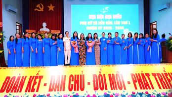 Bà Phan Thị Thanh Nhàn giữ chức Chủ tịch Hội Liên hiệp Phụ nữ xã Bến Cầu