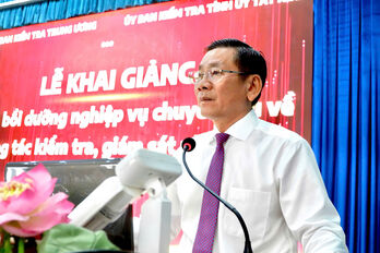 Khai giảng lớp bồi dưỡng nghiệp vụ chuyên sâu về công tác kiểm tra, giám sát