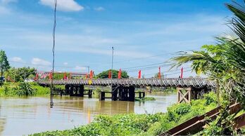 Khởi công xây dựng cầu Kênh 79 trên tuyến Đường tỉnh 831 Khởi công xây dựng cầu Kênh 79 trên tuyến Đường tỉnh 831