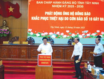 Lan tỏa tấm lòng sau bão, lũ