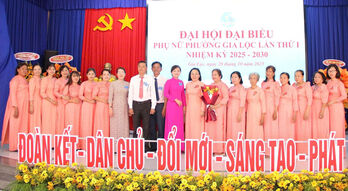 Bà Nguyễn Thị Hồng Thi giữ chức Chủ tịch Hội Liên hiệp Phụ nữ phường Gia Lộc