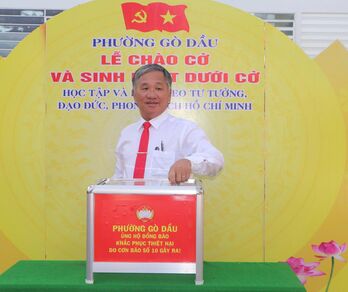 Gò Dầu: Phát động quyên góp ủng hộ đồng bào vùng bão, lũ