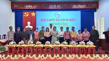 Xã Ninh Điền đồng hành cùng phụ nữ biên cương