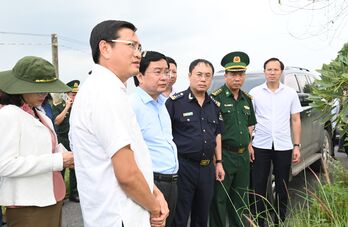 Lãnh đạo tỉnh Tây Ninh khảo sát, kiểm tra tình hình quản lý biên giới