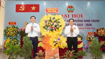 Ông Trần Thanh Hải giữ chức Chủ tịch Hội Nông dân phường Ninh Thạnh