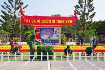 Tuổi trẻ Sư đoàn 5 - Hành động vì môi trường xanh, vì cuộc sống đẹp