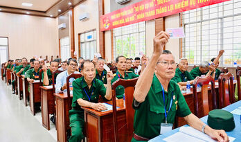 Ông Nguyễn Đức Thanh giữ chức Chủ tịch Hội Cựu chiến binh xã Mỹ Yên