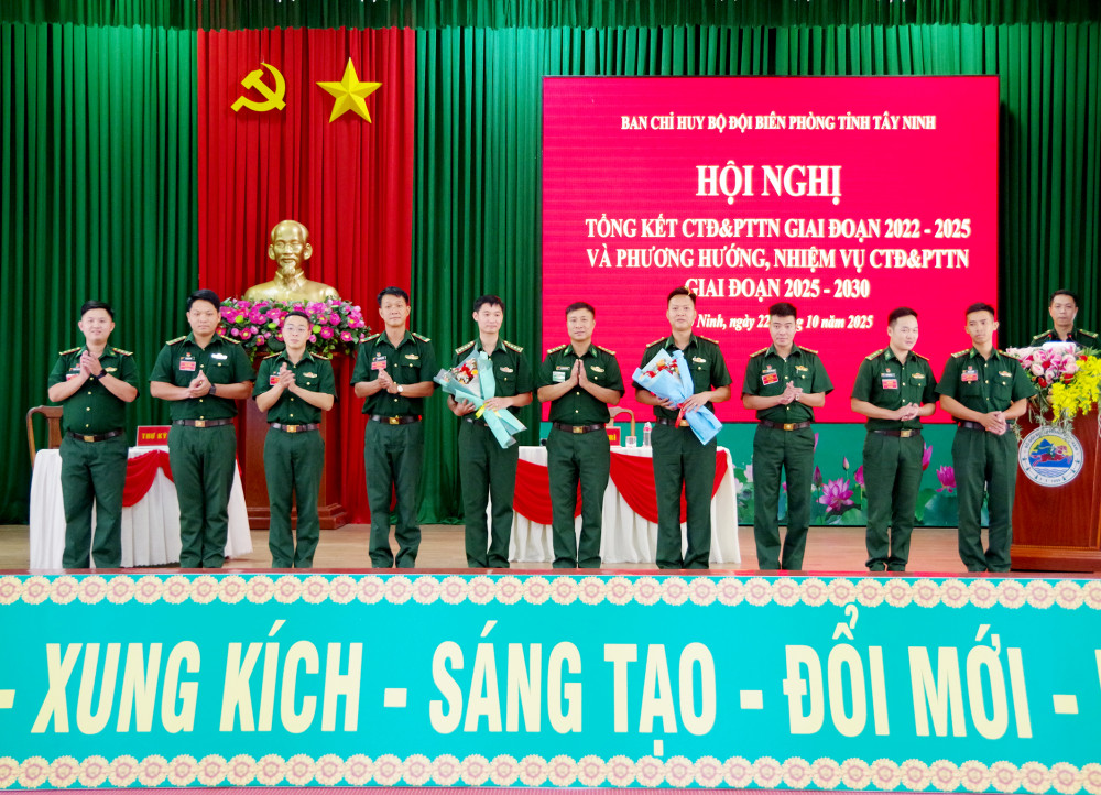 Ban Chỉ huy Bộ đội Biên phòng tỉnh Tây Ninh tổng kết công tác Đoàn và phong trào thanh niên giai đoạn 2022-2025
