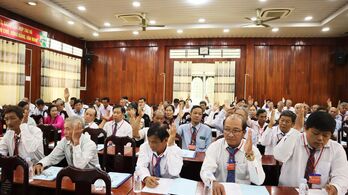 Ông Lê Minh Thưởng giữ chức Chủ tịch Hội Nông dân xã Bến Lức