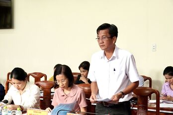 Đoàn giám sát 268 của Ban Thường vụ Tỉnh ủy làm việc với xã Châu Thành