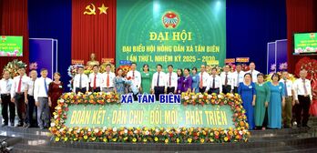 Ông Võ Văn Tịnh giữ chức Chủ tịch Hội Nông dân xã Tân Biên