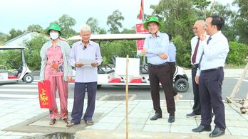 Bàn giao lô nền dự án khu tái định cư Nam Nam Thiên (giai đoạn 1) cho người dân Bàn giao lô nền dự án khu tái định cư Nam Nam Thiên (giai đoạn 1) cho người dân