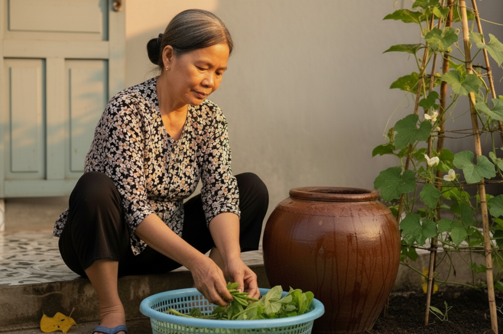 Nhớ thương ảng nước sau hè