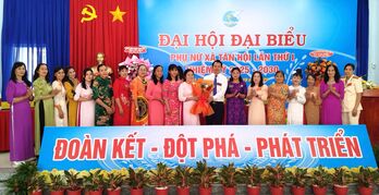 Bà Lý Thị Mỹ Diệu giữ chức Chủ tịch Hội Liên hiệp Phụ nữ xã Tân Hội