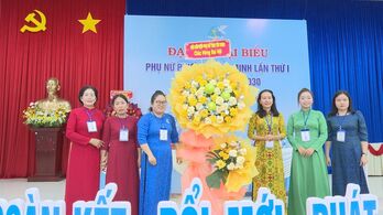 Bà Phạm Thị Hồng Thái làm Chủ tịch Hội Liên hiệp Phụ nữ phường Bình Minh, nhiệm 2025-2030