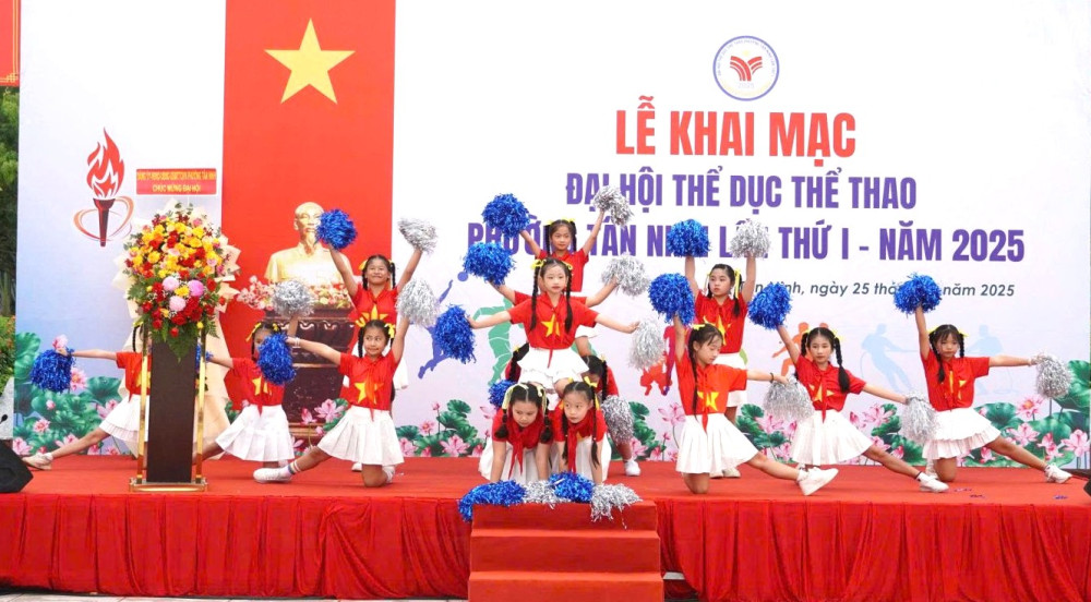 Phường Tân Ninh: Khai mạc Đại hội Thể dục thể thao lần thứ I năm 2025
