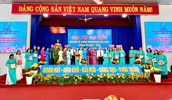 Bà Nguyễn Thị Thanh Bình giữ chức Chủ tịch Hội Liên hiệp Phụ nữ xã Dương Minh Châu