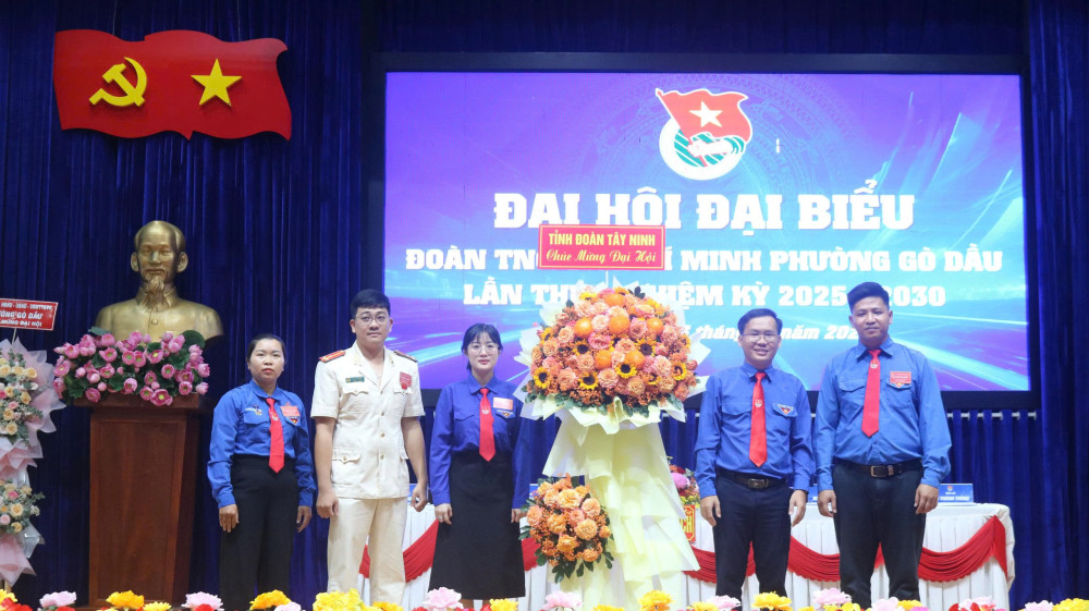 Anh Lê Nguyễn Du giữ chức Bí thư Đoàn TNCS Hồ Chí Minh phường Gò Dầu