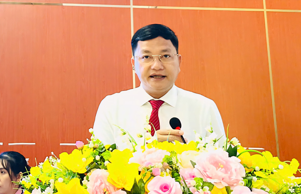 Bà Nguyễn Thị Ngọc Thảo giữ chức Chủ tịch Hội Liên hiệp Phụ nữ xã Đức Huệ
