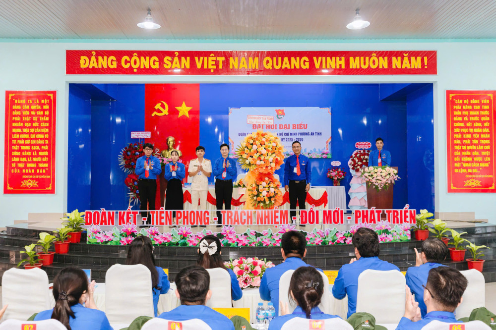 Anh Nguyễn Duy Phúc giữ chức Bí thư Đoàn TNCS Hồ Chí Minh phường An Tịnh