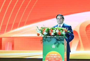 Thủ tướng Chính phủ Phạm Minh Chính dự khai mạc Hội chợ Mùa Thu năm 2025