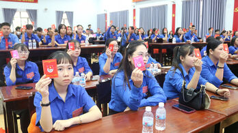 Anh Lê Nguyễn Du giữ chức Bí thư Đoàn TNCS Hồ Chí Minh phường Gò Dầu