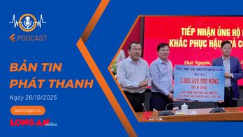 Bản tin phát thanh ngày 26/10/2025