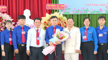 Anh Nguyễn Thanh Nhàng giữ chức Bí thư Đoàn TNCS Hồ Chí Minh xã Vĩnh Công