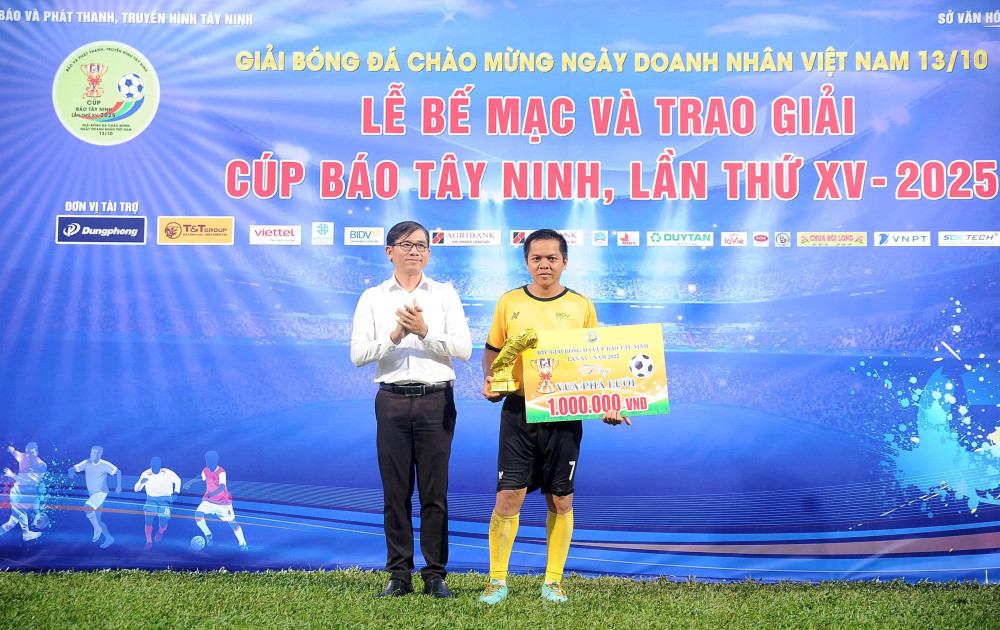 Những dấu ấn đáng nhớ của Giải bóng đá Cúp Báo Tây Ninh lần thứ XV – năm 2025
