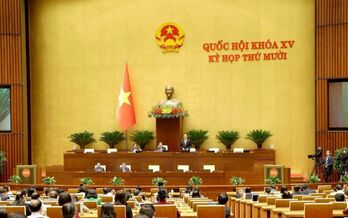 Quốc hội nghe tờ trình, báo cáo giải trình và thảo luận về 9 dự thảo luật
