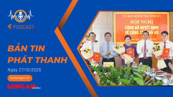 Bản tin phát thanh ngày 27/10/2025