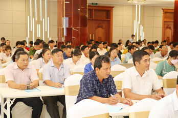 Tập huấn hướng dẫn quy trình đánh giá, xét tặng danh hiệu 'Gia đình văn hóa', 'Ấp, khu phố văn hóa' Tập huấn hướng dẫn quy trình đánh giá, xét tặng danh hiệu 'Gia đình văn hóa', 'Ấp, khu phố văn hóa'