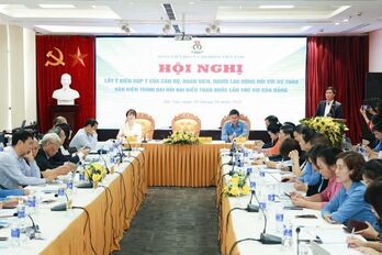 Góp ý dự thảo Văn kiện Đại hội XIV của Đảng: Thể hiện rõ tính hiệu triệu lớn