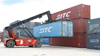 Developing dry ports, optimizing import and export cargo transportation