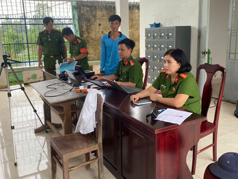 Tây Ninh: Tổ chức cấp Căn cước cho học viên cai nghiện ma túy