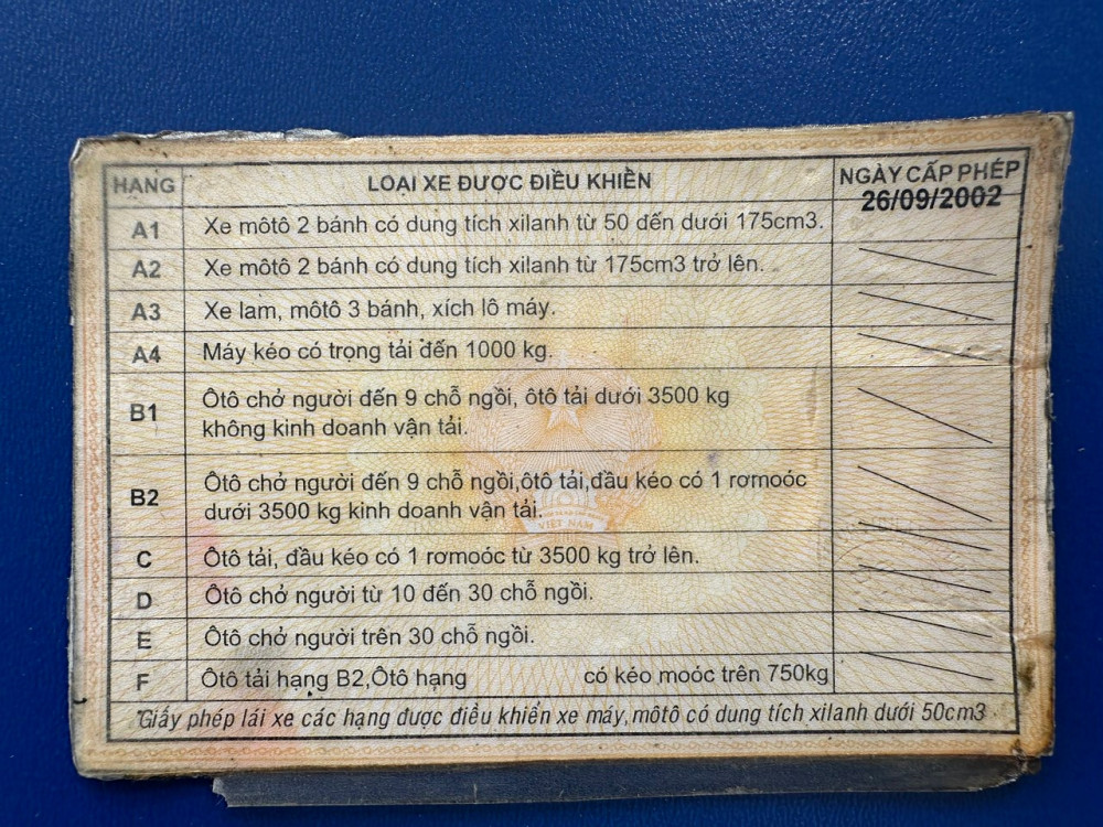 Khuyến khích chuyển đổi giấy phép lái xe sang thẻ nhựa PET