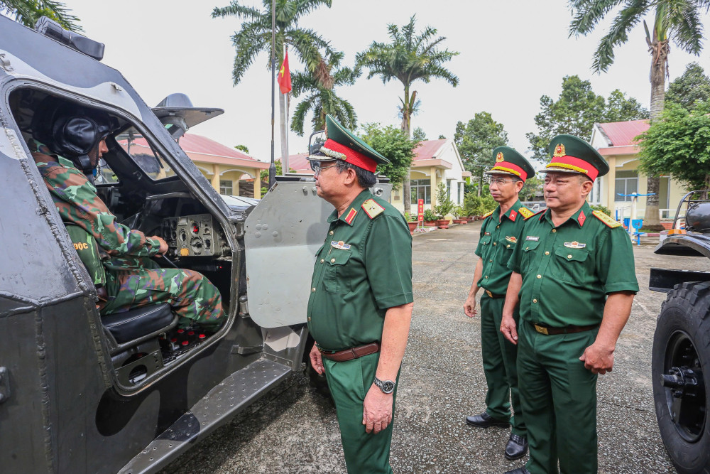 Bộ Quốc phòng kiểm tra toàn diện công tác quân sự, quốc phòng tại Tây Ninh