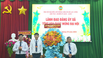 Ông Nguyễn Ngọc Qui giữ chức Chủ tịch Hội Nông dân xã An Lục Long