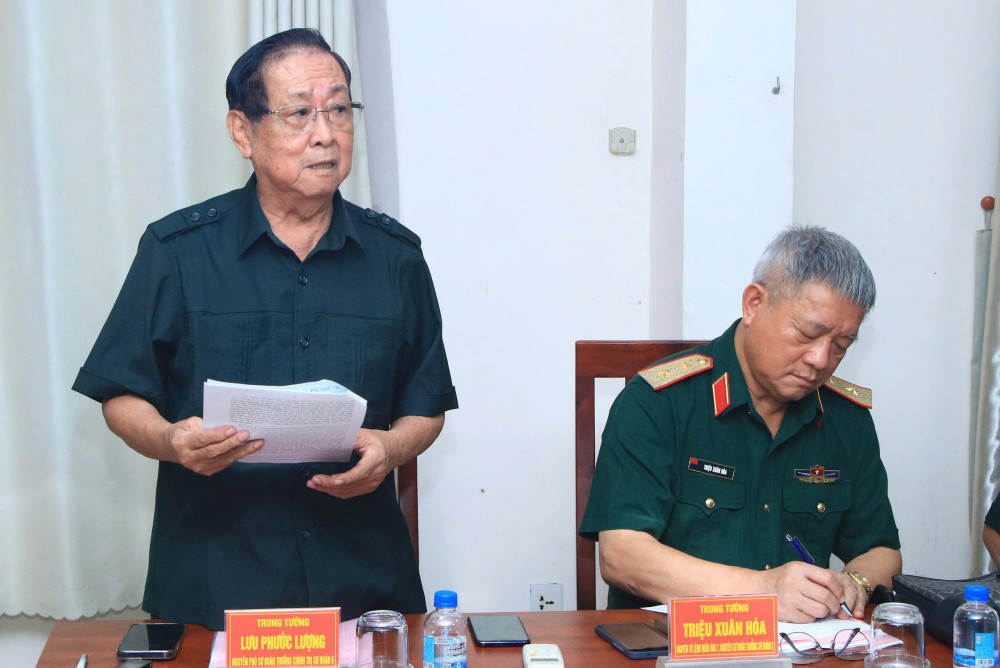 Hoàn chỉnh hồ sơ đề nghị phong tặng danh hiệu Anh hùng Lực lượng vũ trang Nhân dân đối với Trung tướng Lê Thành Tâm