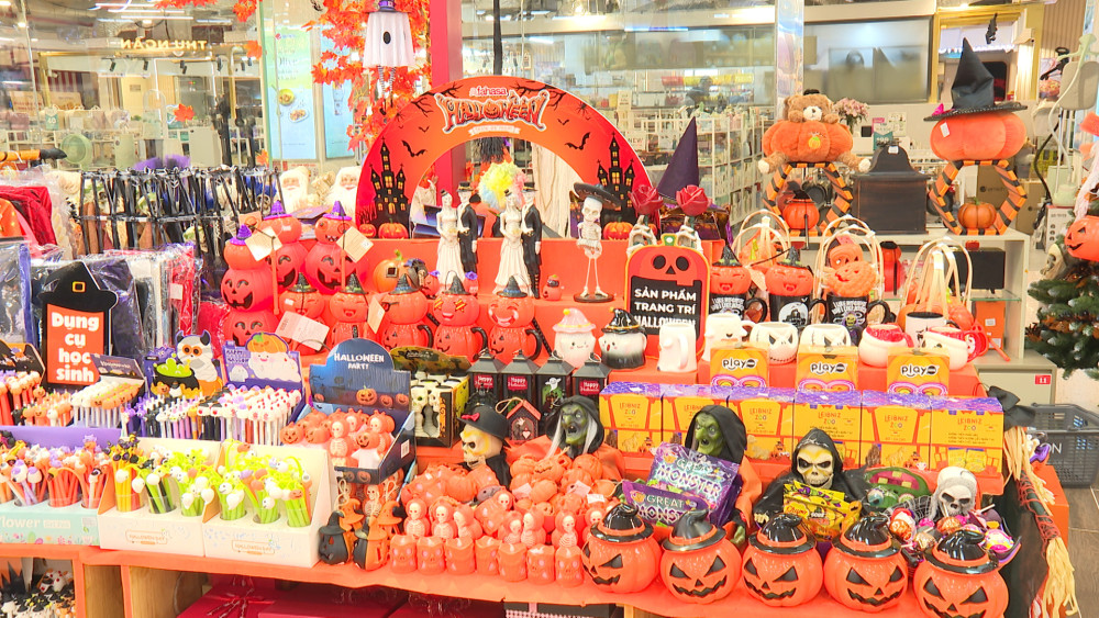 Đa dạng sản phẩm phục vụ lễ hội Halloween