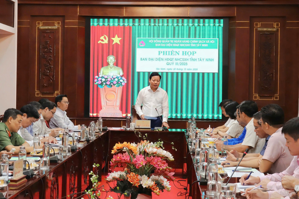 Tây Ninh: Tổng nguồn vốn chính sách đạt trên 11.960 tỉ đồng